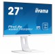 iiyama ProLite XUB2792QSU-W1 LED display 68,6 cm (27") 2560 x 1440 Pixeles Quad HD Blanco