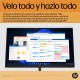 HP E-Series E24 G5 60,5 cm (23.8") 1920 x 1080 Pixeles Full HD LED Plata, Negro