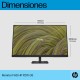 HP P27h G5 68,6 cm (27") 1920 x 1080 Pixeles Full HD Negro