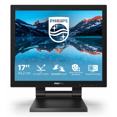 Philips 172B9TL/00 pantalla para PC 43,2 cm (17") 1280 x 1024 Pixeles Full HD LCD Pantalla táctil Negro
