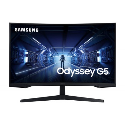 Samsung Odyssey G5 81,3 cm (32") 2560 x 1440 Pixeles Wide Quad HD LED Negro