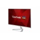 Viewsonic VX Series VX2476-SMH LED display 60,5 cm (23.8") 1920 x 1080 Pixeles Full HD Negro, Plata