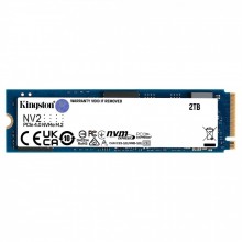 Disco de 2TB M.2 2TB KINGSTON PCIe NVMe NV2 Gen 4,0 x4 SNV2S/2000G