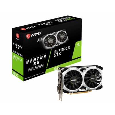 GTX 1650 D6 VENTUS XS OCV1 tarjeta gráfica NVIDIA GeForce GTX 1650 4 GB GDDR6