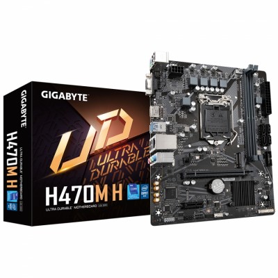 Gigabyte H470M H (rev. 1.0) Intel H470 Express LGA 1200 (Socket H5) micro ATX