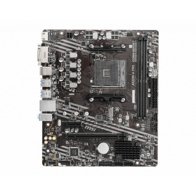 MSI A520M-A PRO placa base AMD A520 Zócalo AM4 micro ATX