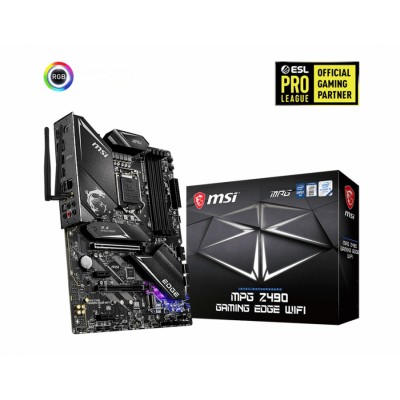 MSI MPG Z490 GAMING EDGE WIFI placa base Intel Z490 LGA 1200 (Socket H5) ATX