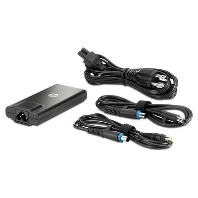 HP 65W Slim Adapter Interior 65W Negro adaptador e inversor de corriente