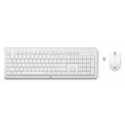 HP Teclado + Ratón inalámbrico C2710 Blanco