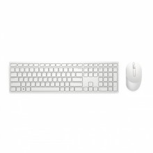 Kit Teclado y ratón DELL KM5221W-WH RF inalámbrico QWERTY Español Blanco