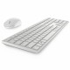 Kit Teclado y ratón DELL KM5221W-WH RF inalámbrico QWERTY Español Blanco