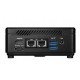 MSI Cubi 12M-058EU Mini PC Intel® Core™ i5 i5-1235U 8 GB DDR4-SDRAM 256 GB SSD Windows 11 Pro Negro