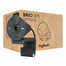 Logitech Brio 305 cámara web 2 MP 1920 x 1080 Pixeles USB-C Grafito