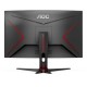 AOC G2 C27G2ZE/BK pantalla para PC 68,6 cm (27") 1920 x 1080 Pixeles Full HD LED Negro, Rojo