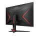 AOC 24G2SAE/BK pantalla para PC 60,5 cm (23.8") 1920 x 1080 Pixeles Full HD Negro, Rojo