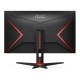 AOC 24G2SAE/BK pantalla para PC 60,5 cm (23.8") 1920 x 1080 Pixeles Full HD Negro, Rojo