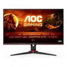 Monitor AOC G2 Q27G2E/BK para PC 68,6 cm (27") 2560 x 1440 Pixeles Quad HD