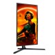 AOC G3 25G3ZM/BK pantalla para PC 62,2 cm (24.5") 1920 x 1080 Pixeles Full HD Negro, Rojo