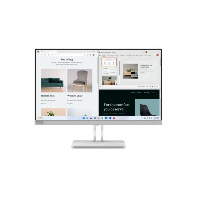 Lenovo L27e-40 LED display 68,6 cm (27") 1920 x 1080 Pixeles Full HD Gris