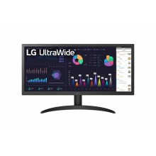 Monitor LG 26WQ500-B para PC 65,3 cm (25.7") 2560 x 1080 Pixeles 4K Ultra HD LCD