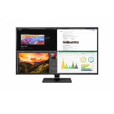 LG 43UN700P-B pantalla para PC 109,2 cm (43") 3840 x 2160 Pixeles 4K Ultra HD LED Negro