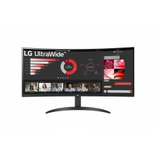 Monitor LG 34WR50QC-B para PC 86,4 cm (34") 3440 x 1440 Pixeles UltraWide Quad HD LCD