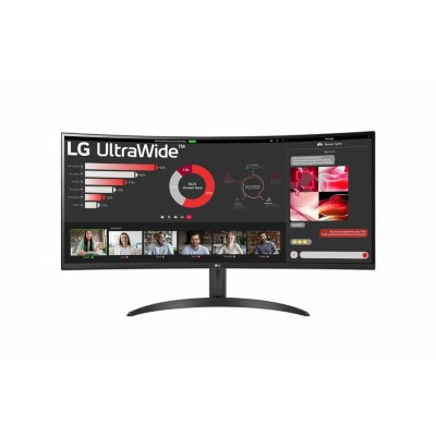 LG 34WR50QC-B pantalla para PC 86,4 cm (34") 3440 x 1440 Pixeles UltraWide Quad HD LCD Negro