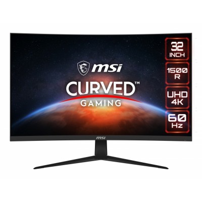 MSI G321CUV pantalla para PC 80 cm (31.5") 3840 x 2160 Pixeles 4K Ultra HD Negro