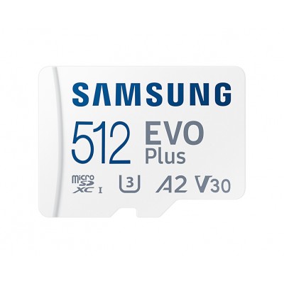 Samsung EVO Plus 512 GB MicroSDXC UHS-I Clase 10