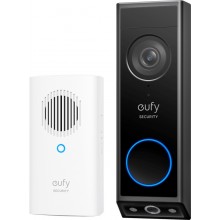 Eufy Security Video Doorbell E340, cámara doble con sistema de control de entregas, 2K Full HD y visión nocturna a color, p