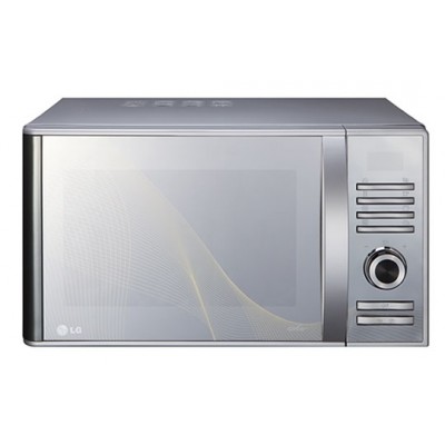 Microondas LG con Grill (MH6883BAK) | 900W | Color Plata | Nuevo con Tara Estética