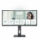 Monitor AOC CU34P3CV para PC 86,4 cm (34") 3440 x 1440 Pixeles UltraWide Quad HD LED