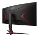 Monitor AOC G2 CU34G2X/BK LED display 86,4 cm (34") 3440 x 1440 Pixeles Quad HD
