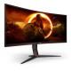 Monitor AOC G2 CU34G2X/BK LED display 86,4 cm (34") 3440 x 1440 Pixeles Quad HD