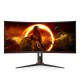 Monitor AOC G2 CU34G2X/BK LED display 86,4 cm (34") 3440 x 1440 Pixeles Quad HD