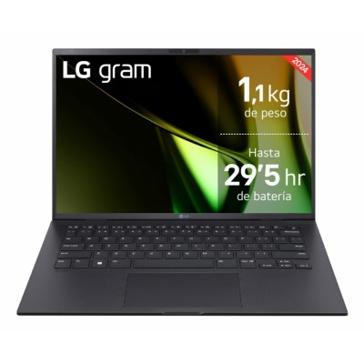 LG Gram 14Z90S Intel Core Ultra 7 155H Portátil 35,6 cm (14") Full HD 32 GB LPDDR5-SDRAM 1 TB SSD Wi-Fi 6E (802.11ax) Windows 11