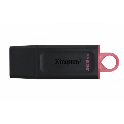Memoria USB Kingston 256 GB USB tipo A 3.2 Gen 1 (3.1 Gen 1) Negro, Rosa
