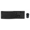 Logitech MK270 RF inalámbrico QWERTY Español Negro teclado