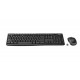 Logitech MK270 RF inalámbrico QWERTY Español Negro teclado