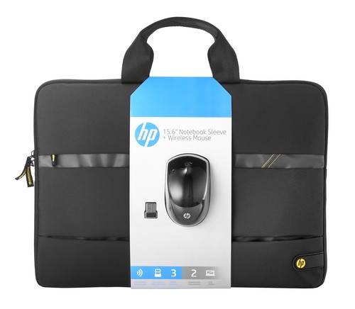 Funda Portátil HP + Ratón Inalámbrico - liquidacion maletines