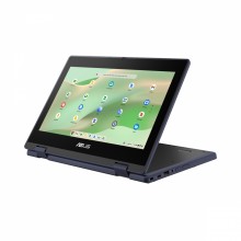 Portátil ASUS Chromebook CR11 Flip CR1104FGA-NS0200 -, 11.6" HD (Intel N N100, 8GB RAM, 64GB eMMC, UHD Graphics, ChromeOS) Gris