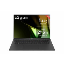 Portátil LG 17Z90S Intel Core Ultra 7 155H Portátil 43,2 cm (17") WQXGA 16 GB LPDDR5-SDRAM 1 TB SSD Wi-Fi 6E (802.11ax) Window