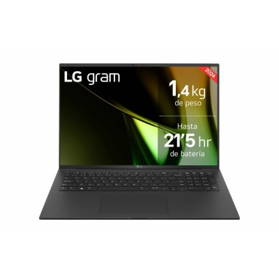 Portátil LG 17Z90S Intel Core Ultra 7 155H Portátil 43,2 cm (17") WQXGA 16 GB LPDDR5-SDRAM 1 TB SSD Wi-Fi 6E (802.11ax) Win