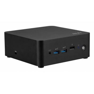 MSI Cubi NUC 1M Intel Core 3 100U HDD+SSD Mini PC Negro
