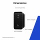 HP Z2 Mini G1a Workstation Desktop PC Wolf Pro Security Edition Copilot+ PC Windows 11 Pro Mini PC Puesto de trabajo Negro
