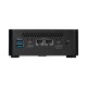 MSI Cubi NUC 1M Intel Core 3 100U HDD+SSD Mini PC Negro