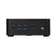 MSI Cubi NUC 1M Intel Core 3 100U HDD+SSD Mini PC Negro