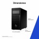 HP Z2 Tower G1i Workstation Desktop PC Wolf Pro Security Edition Intel Core Ultra 7 265 32 GB DDR5-SDRAM NVIDIA RTX A1000 Win