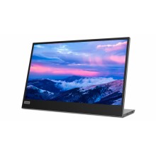 Monitor Lenovo L15 LED 39,6 cm (15.6") 1920 x 1080 Pixeles Full HD Negro, Gris