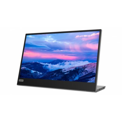 Monitor Lenovo L15 LED 39,6 cm (15.6") 1920 x 1080 Pixeles Full HD Negro, Gris